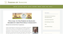 Desktop Screenshot of bangorparish.com